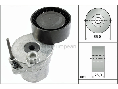 Mercedes Drive Belt Tensioner INA 2742001600