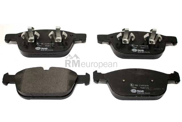 Volvo Brake Pad Set Hella Brake Systems 31277334