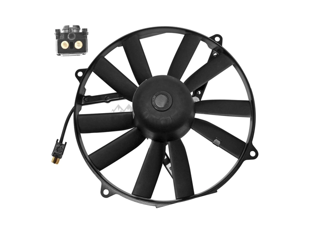 Mercedes Auxiliary Fan Assembly Vemo 0005007693