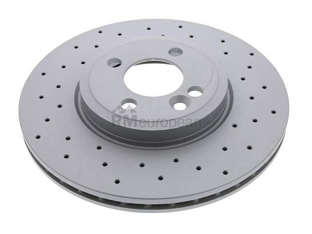 Mini Brake Disc Zimmermann Sport Z Cross Drilled 34116858652