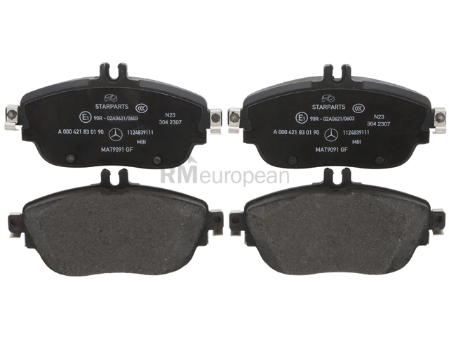 Mercedes Brake Pad Set Genuine Mercedes 0004209104