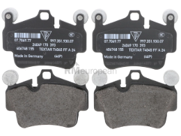 Porsche Brake Pad Set Genuine Porsche 99735193907