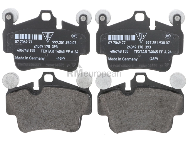 Porsche Brake Pad Set Genuine Porsche 99735193907
