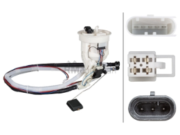 Mercedes Fuel Pump Assembly Hella 2114706094