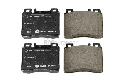 Mercedes Brake Pad Set Hella Brake Systems 005420052041