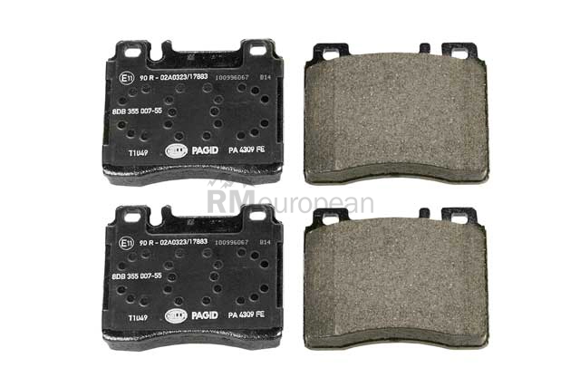 Mercedes Brake Pad Set Hella Brake Systems 005420052041