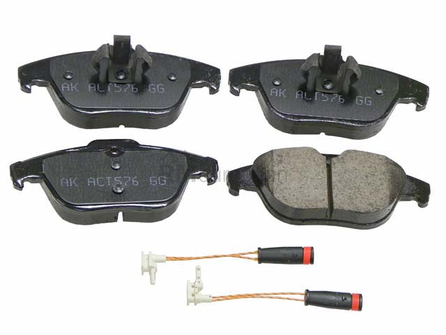 Brake Pad Set Akebono Euro EUR1341