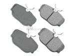 Brake Pad Set Akebono Euro EUR493