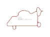 VW-Audi Gasket Elring Klinger 06K103484B