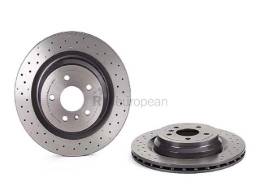 Mercedes Brake Disc Brembo 1664230412