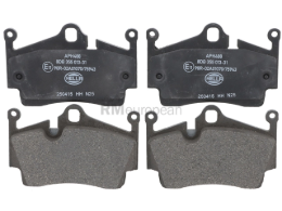 Porsche Brake Pad Set Hella Brake Systems 982698451B