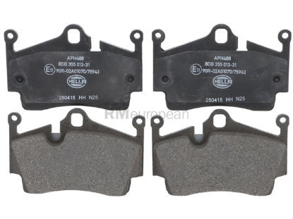 Porsche Brake Pad Set Hella Brake Systems 982698451B