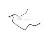 Mercedes Coolant Breather Pipe Bapmic 1665000091
