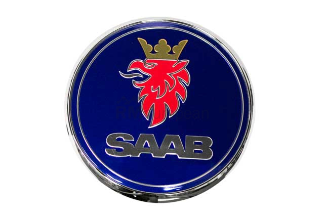 Saab Hood Emblem Genuine Saab 12844161