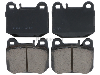Mercedes Brake Pad Set Akebono Euro 163420112041