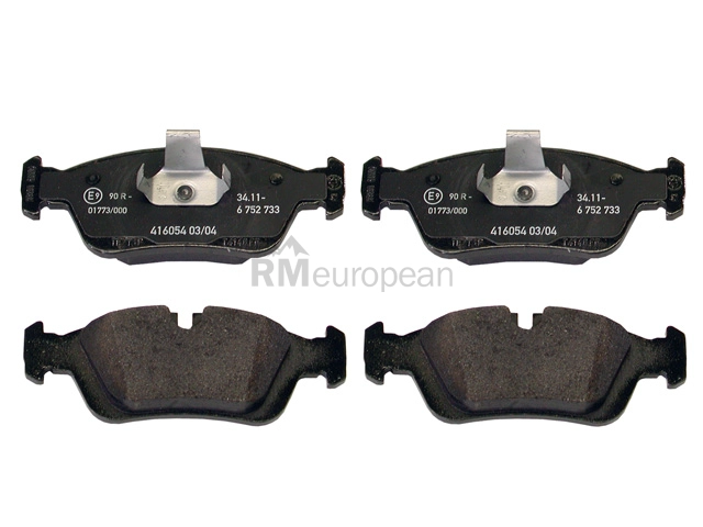 BMW Brake Pad Set Genuine BMW 34116761244