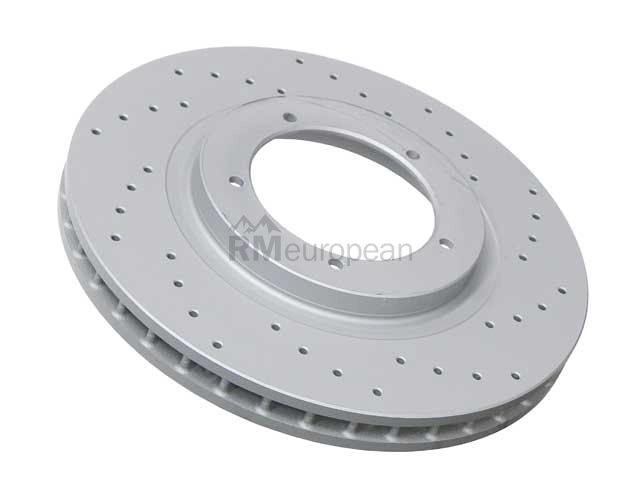 Porsche Brake Disc Zimmermann Sport Z Cross Drilled 95135104100