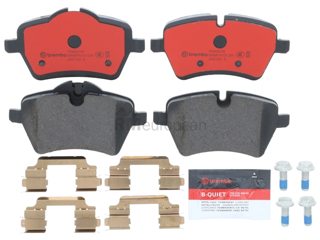 Mini Brake Pad Set Brembo Ceramic 34116798469