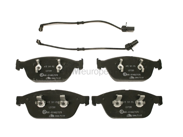VW-Audi Brake Pad Set ATE Ceramic 8R0698151AF