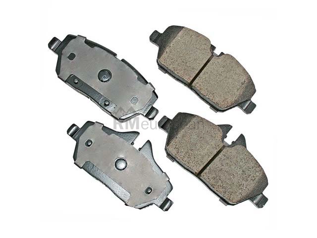 Mini Brake Pad Set Akebono Euro 34106874809