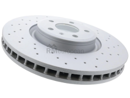 VW-Audi Brake Disc Zimmermann Sport Z Cross Drilled 4M0615301AN