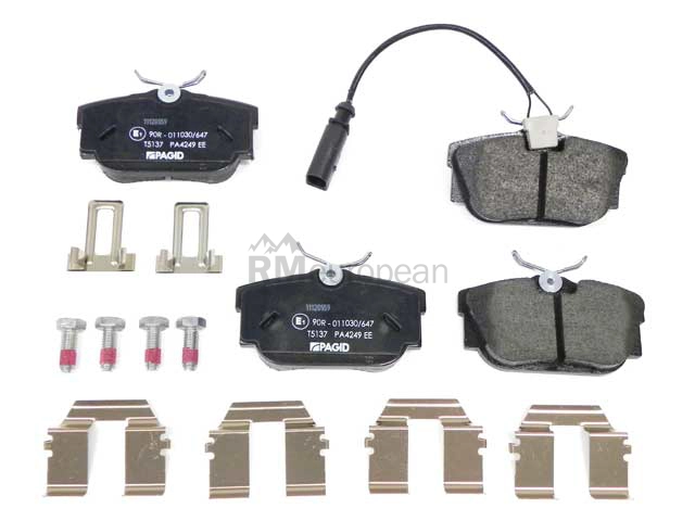 VW-Audi Brake Pad Set Hella Brake Systems 7D0698451J