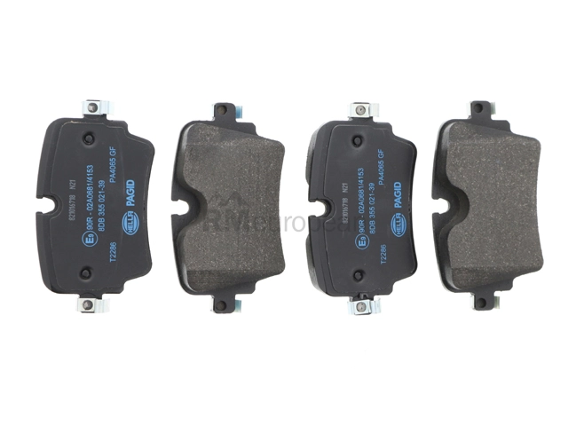 Jaguar Brake Pad Set Hella Brake Systems T2R61945