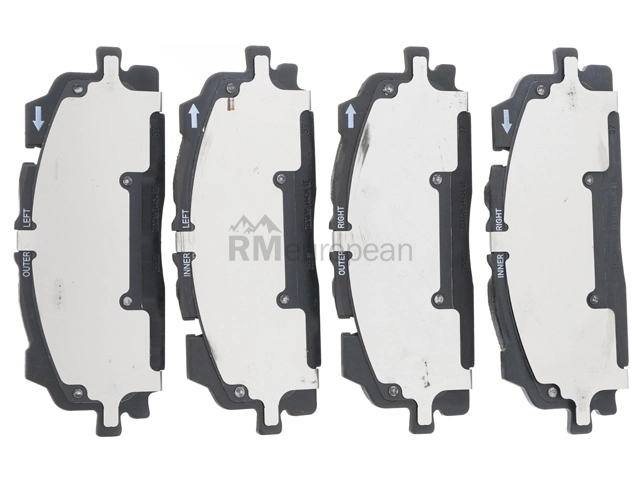 VW-Audi Brake Pad Set Hella Brake Systems 4K0698151AA