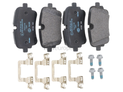 Brake Pad Set Hella Brake Systems 355041001