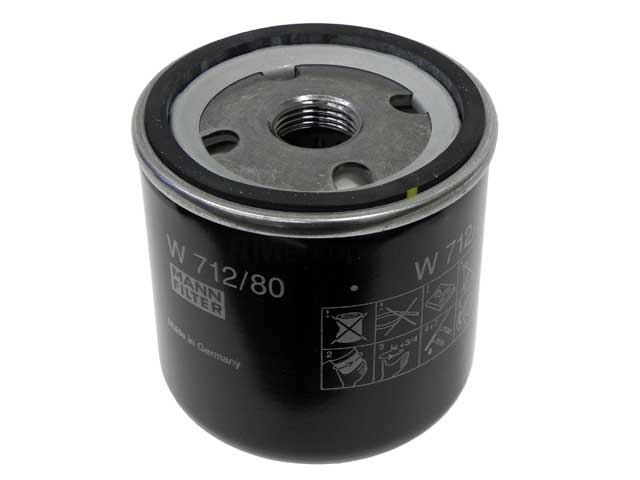 Saab Oil Filter Mann Filter 93186554