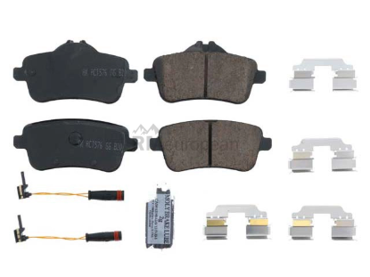 Mercedes Brake Pad Set Akebono Euro 0074208320