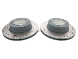 Porsche Brake Disc Sebro Cross Drilled 98635240104