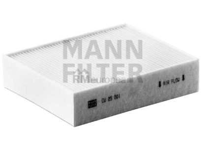 BMW Cabin Air Filter Mann Filter 64119237554