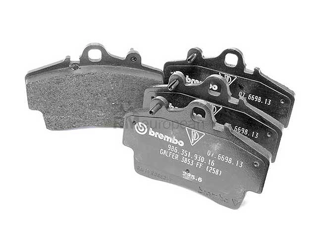 Porsche Brake Pad Set Genuine Porsche 98635193915