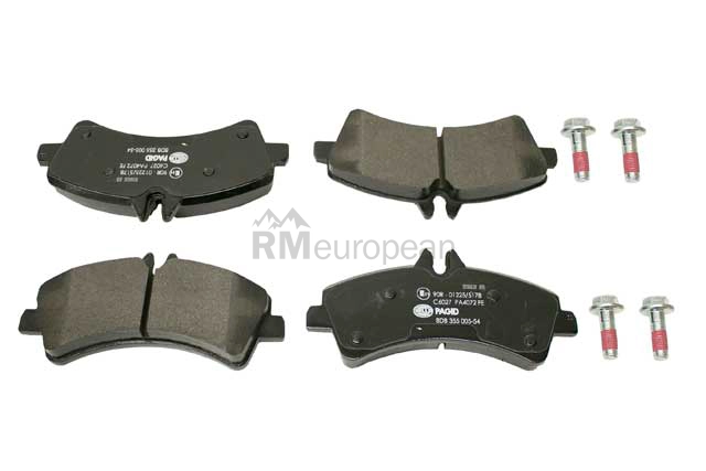 Mercedes Brake Pad Set Hella Brake Systems 0064204520