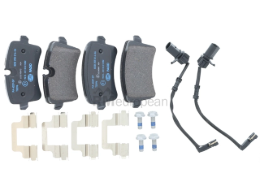 Porsche Brake Pad Set Hella Brake Systems 95B698451H