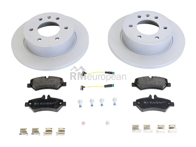 Dodge Brake Pad and Disc Kit Zimmermann Coat Z 143824062