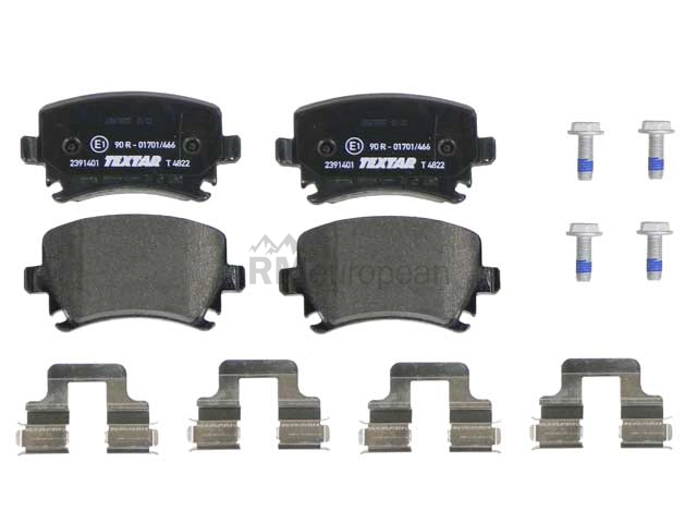 VW-Audi Brake Pad Set Textar 1K0698451H