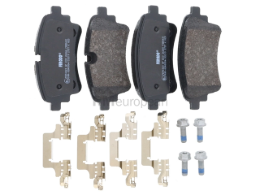 VW-Audi Brake Pad Set Ferodo 80A698451K