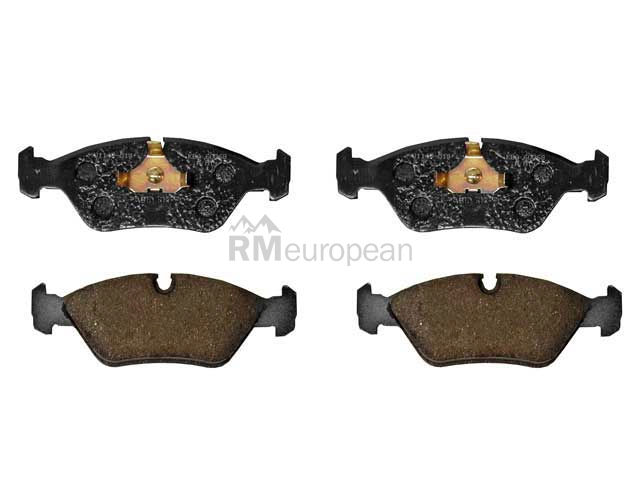 Porsche Brake Pad Set Hella Brake Systems 92835193101