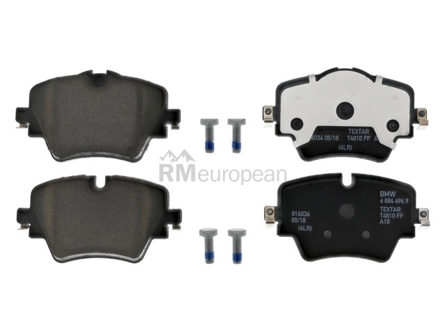 BMW Brake Pad Set Genuine BMW 34106884497