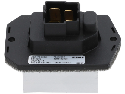Blower Motor Resistor Mahle Behr ABR76000S