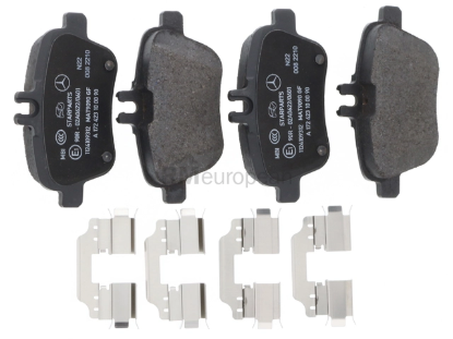 Mercedes Brake Pad Set Genuine Mercedes 0004200705