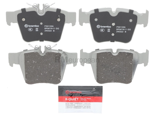 Mercedes Brake Pad Set Brembo Ceramic 000420830028