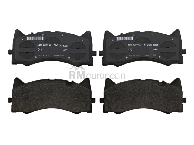 Mercedes Brake Pad Set Genuine Mercedes 0004205004