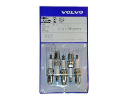 Volvo Spark Plug Kit Genuine Volvo 8642660