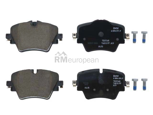 Brake Pad Set Genuine BMW 34106898307