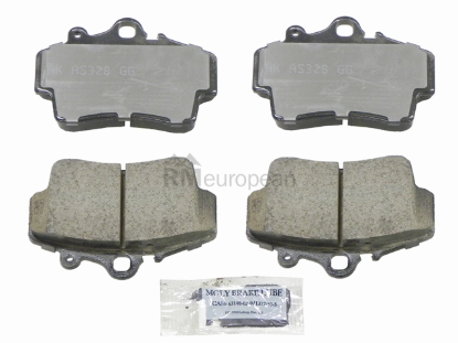 Porsche Brake Pad Set Akebono Euro 98735193904