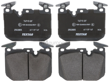 BMW Brake Pad Set Textar 34112284969