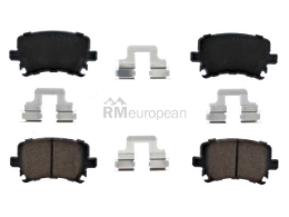 VW-Audi Brake Pad Set Akebono Euro 4F0698451D